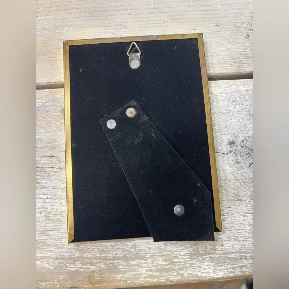 Vintage solid brass